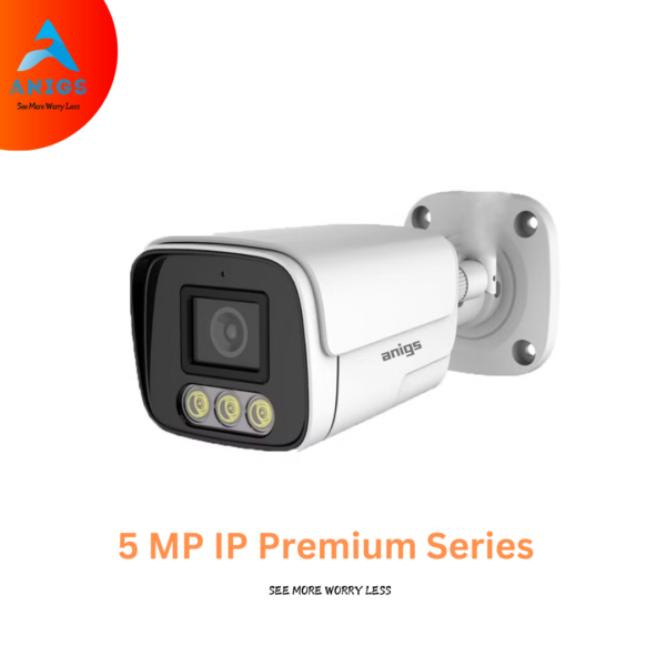 ANIGS 5 MP IP CAMERA (Premium Metal Body)